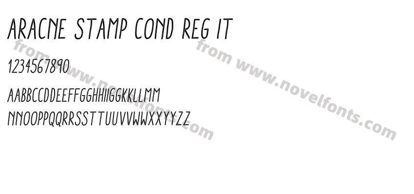 Aracne Stamp Cond Reg ItPreview