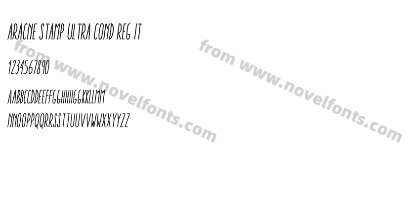 Aracne Stamp Ultra Cond Reg ItPreview
