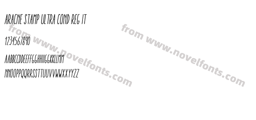 Aracne Stamp Ultra Cond Reg ItPreview