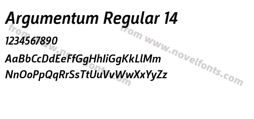 Argumentum Regular 14Preview