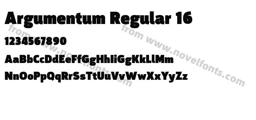 Argumentum Regular 16Preview
