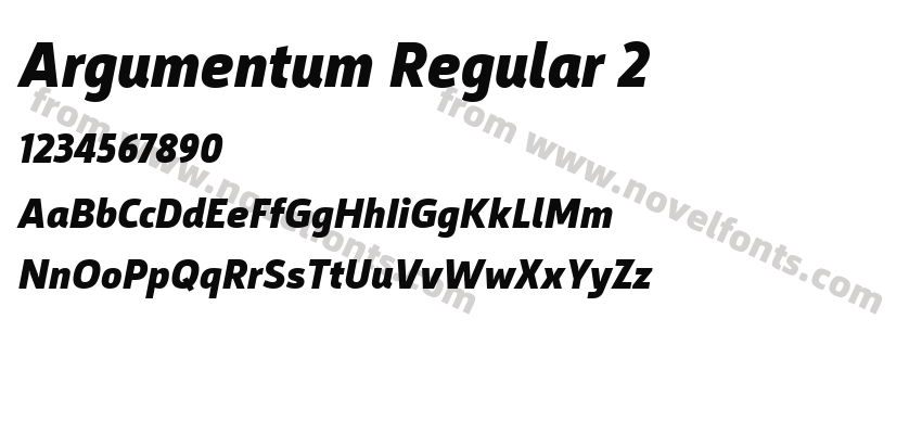 Argumentum Regular 2Preview
