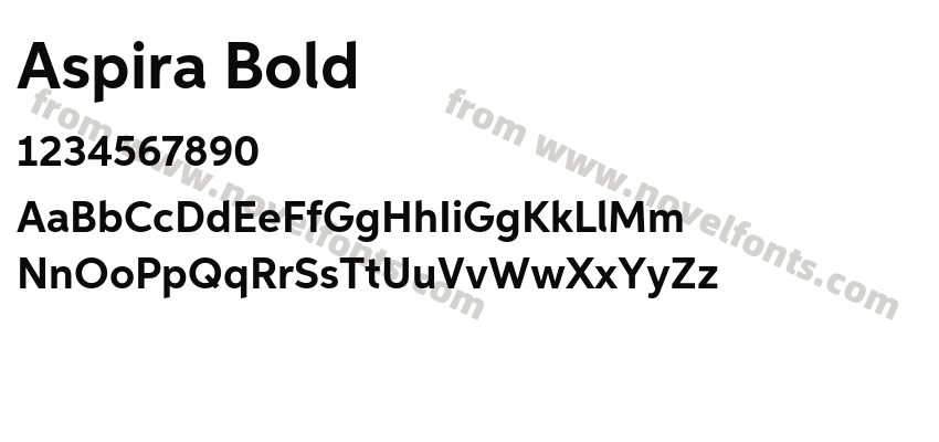 Aspira BoldPreview