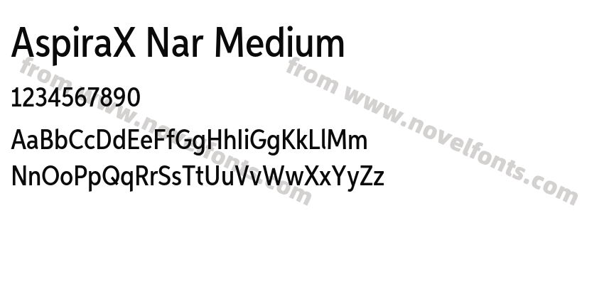 AspiraX Nar MediumPreview