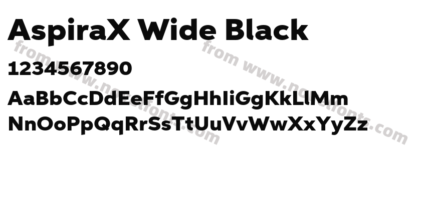 AspiraX Wide BlackPreview