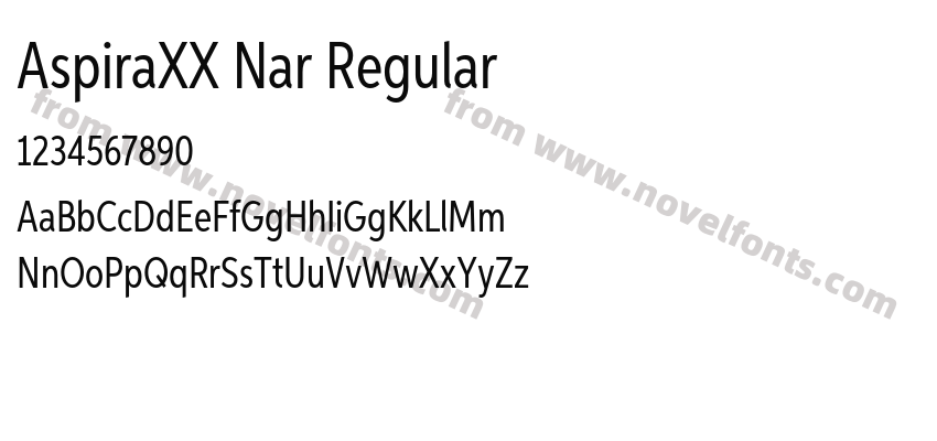 AspiraXX Nar RegularPreview