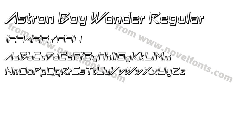 Astron Boy Wonder RegularPreview
