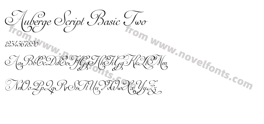 Auberge Script Basic TwoPreview