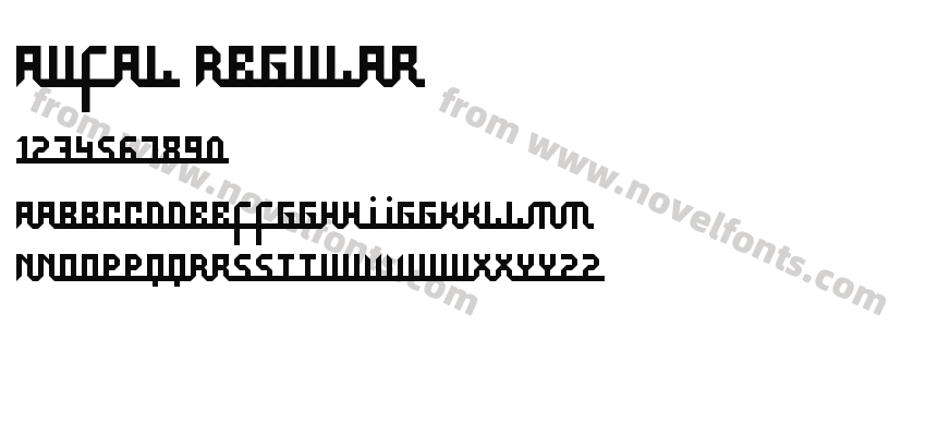 Aufal RegularPreview