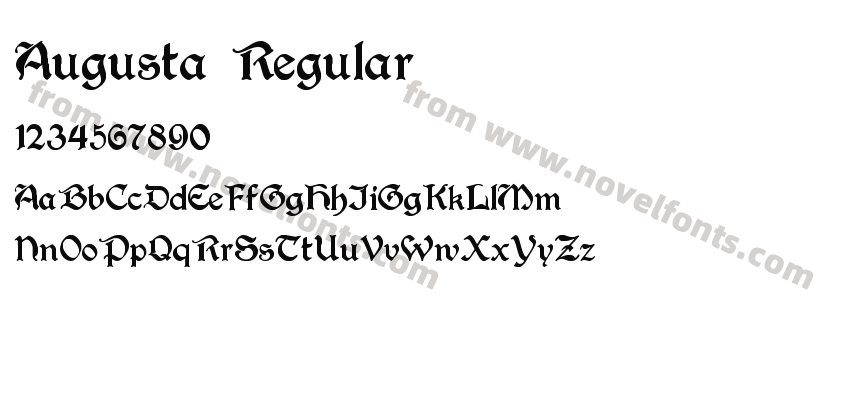 Augusta RegularPreview