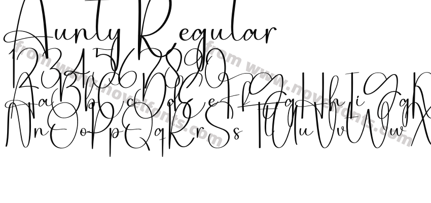 Aunty RegularPreview