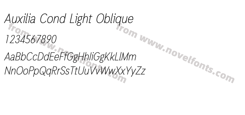 Auxilia Cond Light ObliquePreview