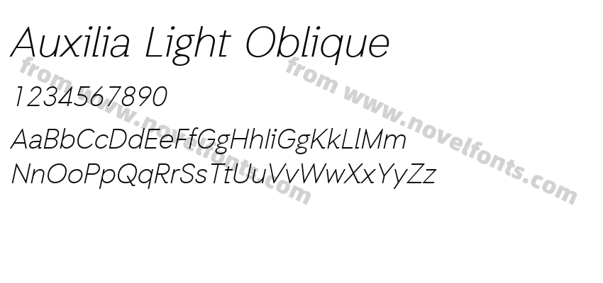 Auxilia Light ObliquePreview