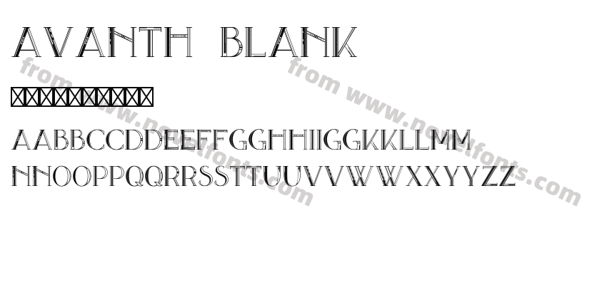 Avanth BlankPreview