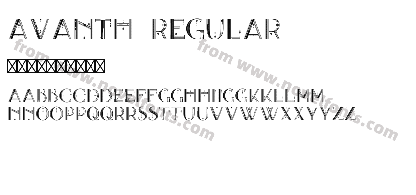 Avanth RegularPreview
