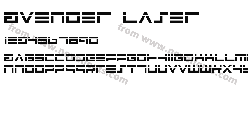 Avenger LaserPreview