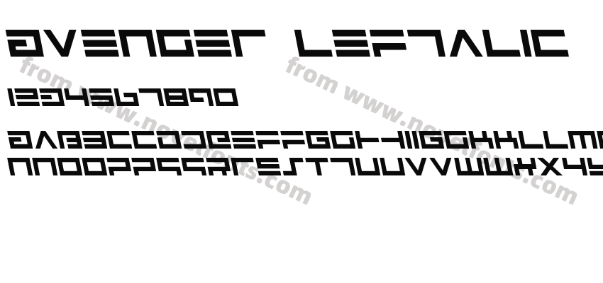 Avenger LeftalicPreview