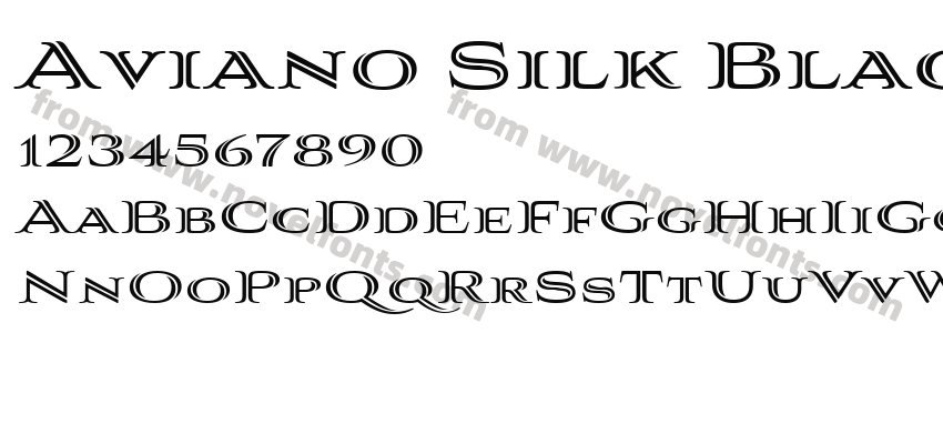 Aviano Silk BlackPreview