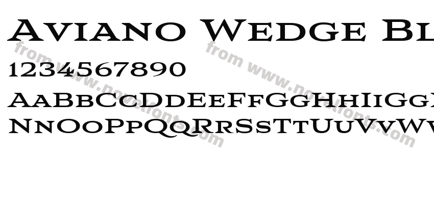 Aviano Wedge BlPreview