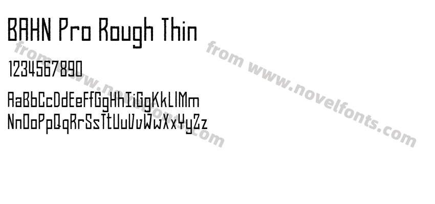 BAHN Pro Rough ThinPreview