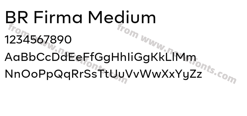 BR Firma MediumPreview