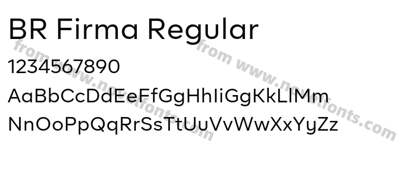 BR Firma RegularPreview