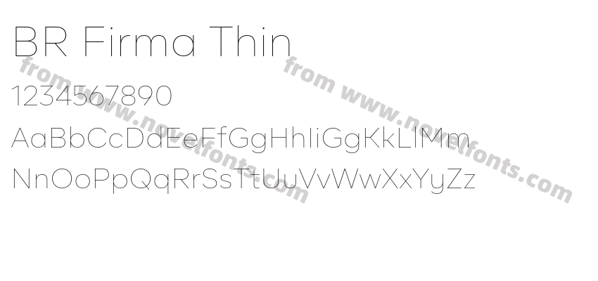 BR Firma ThinPreview