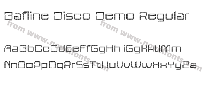 Bafline Disco Demo RegularPreview