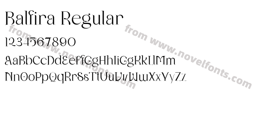 Balfira RegularPreview