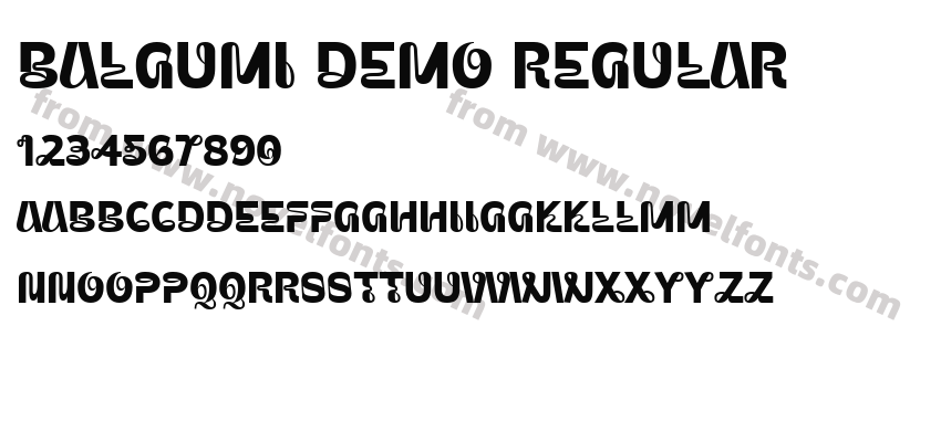 Balgumi Demo RegularPreview
