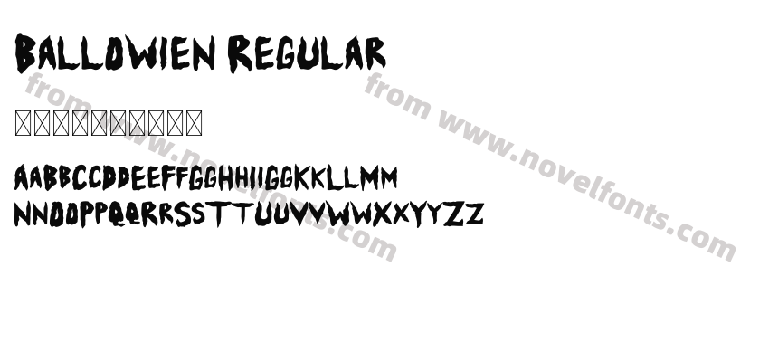 Ballowien RegularPreview