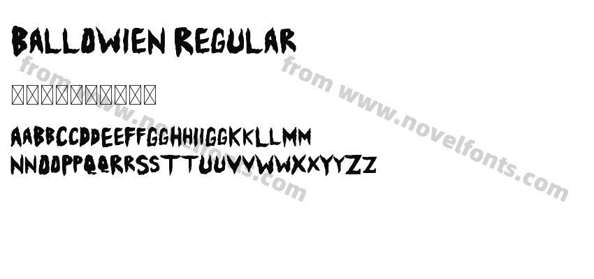 Ballowien RegularPreview