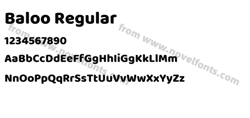 Baloo RegularPreview