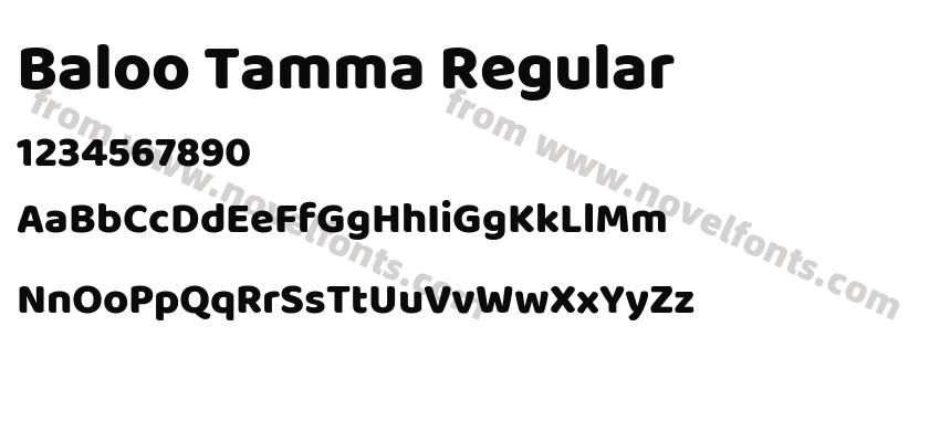 Baloo Tamma RegularPreview
