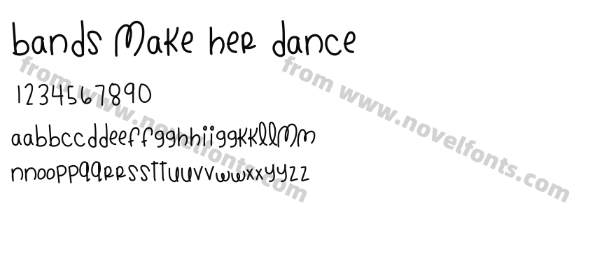 Bands Make Her DancePreview