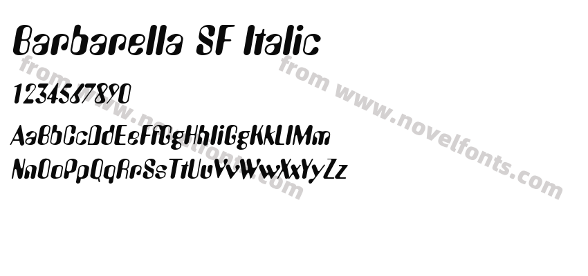 Barbarella SF ItalicPreview