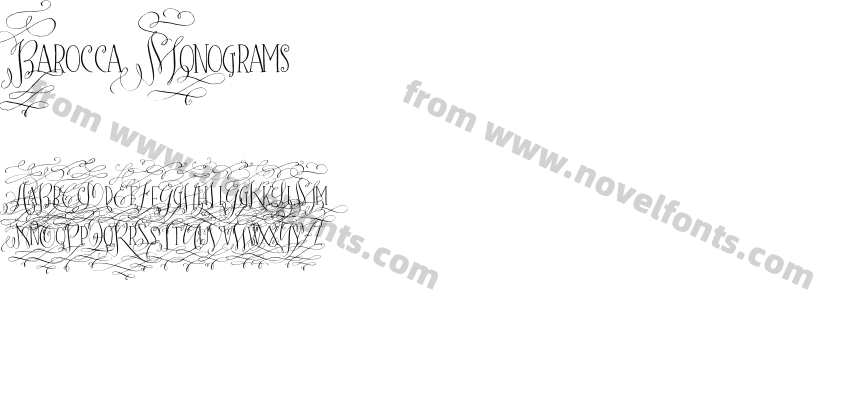 Barocca MonogramsPreview