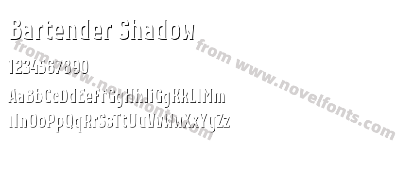 Bartender ShadowPreview