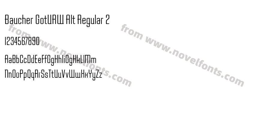 Baucher GotURW Alt Regular 2Preview