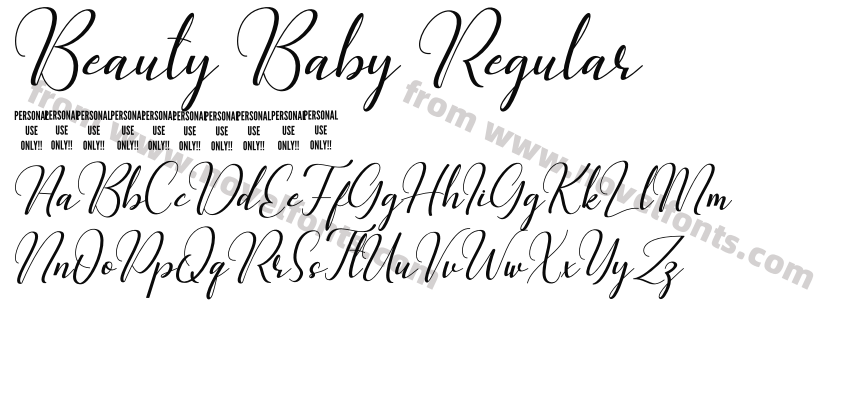 Beauty Baby RegularPreview