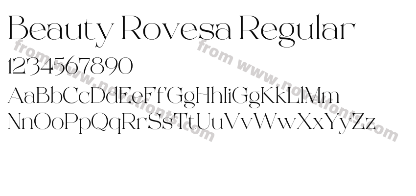 Beauty Rovesa RegularPreview