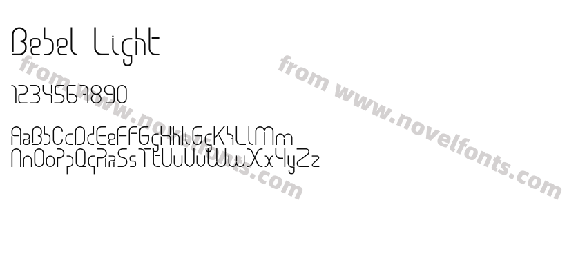 Bebel LightPreview