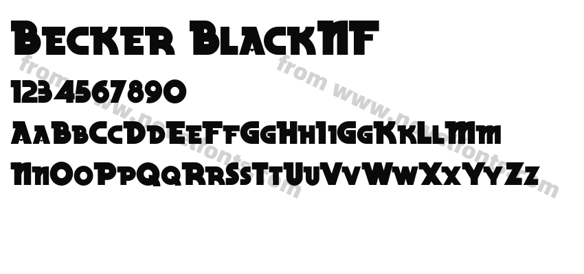 Becker BlackNFPreview