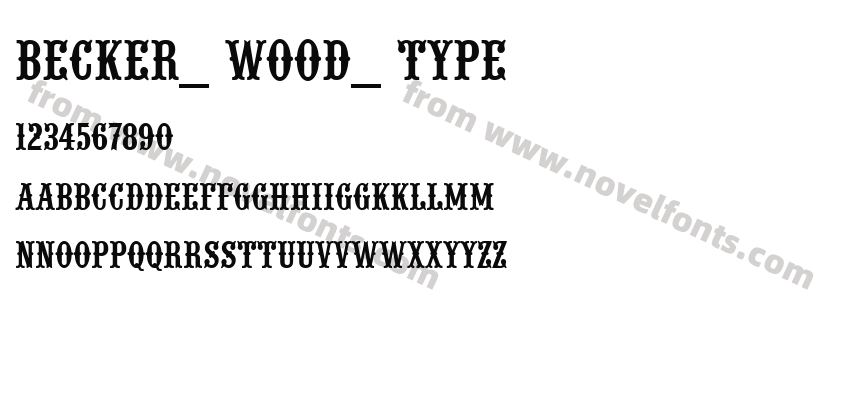 Becker_ Wood_ TypePreview