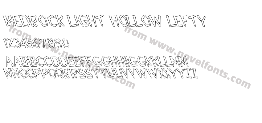 Bedrock Light Hollow LeftyPreview