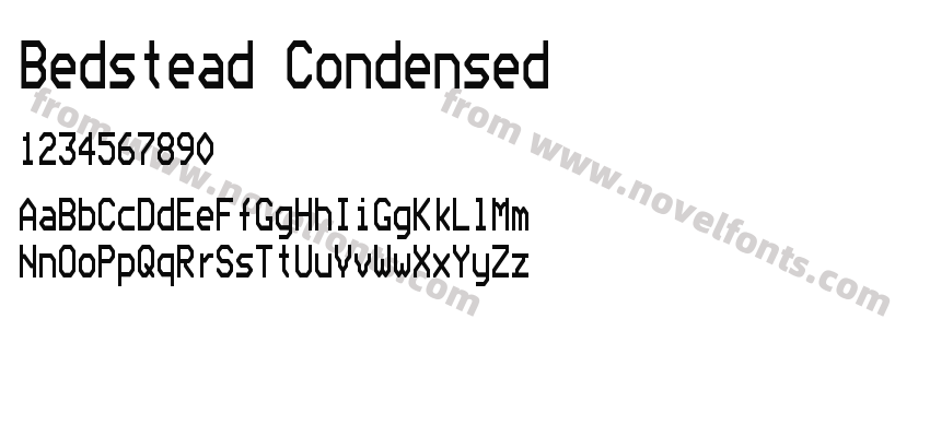 Bedstead CondensedPreview