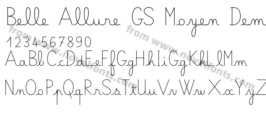 Belle Allure GS Moyen DemoPreview