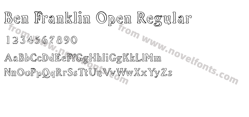 Ben Franklin Open RegularPreview