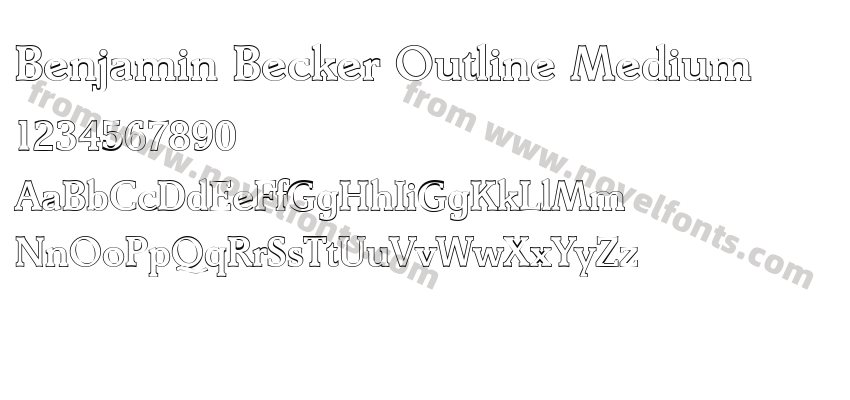 Benjamin Becker Outline MediumPreview