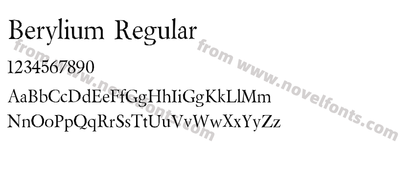 Berylium RegularPreview